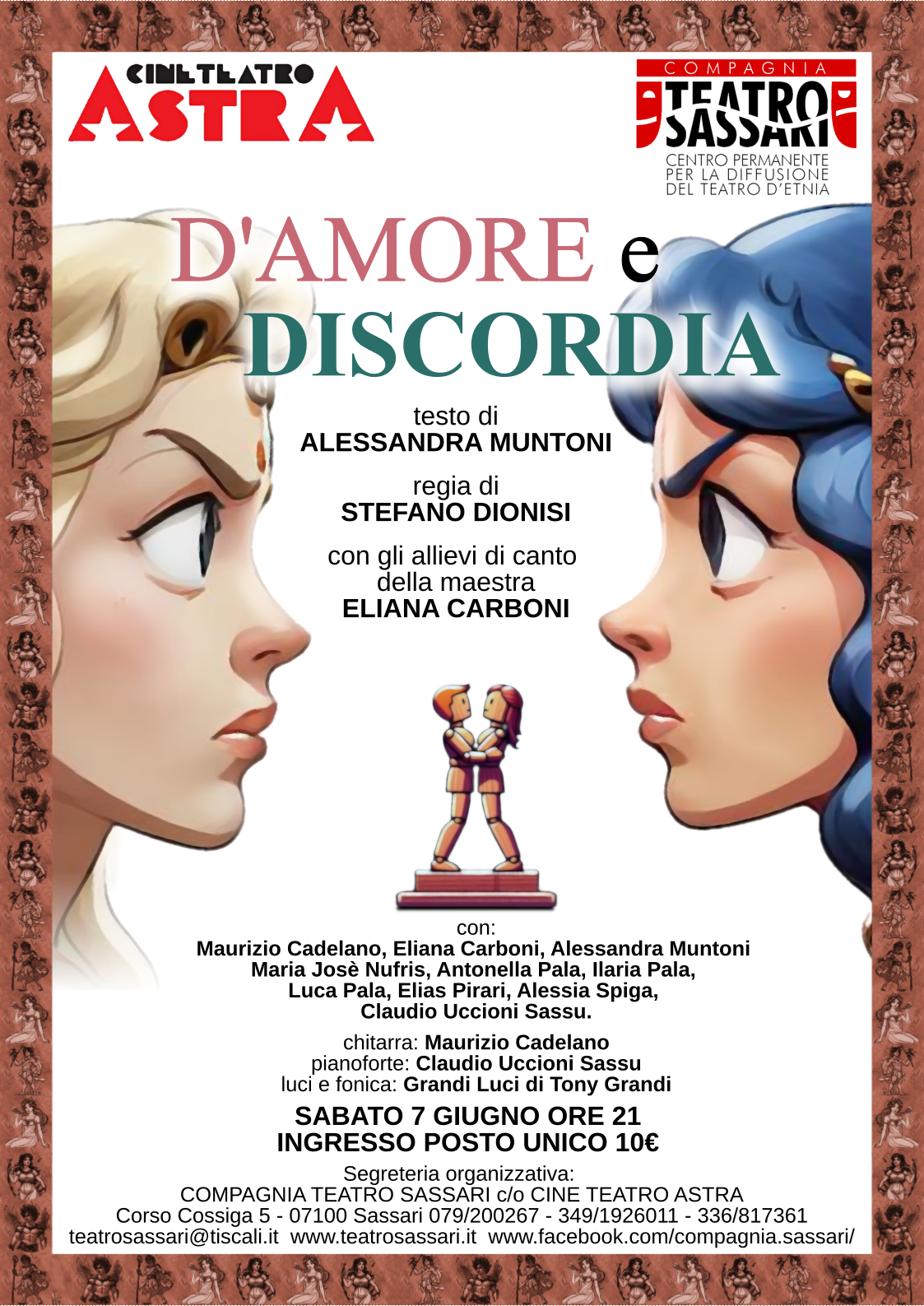 D'amore e Discordia Locandina A3 2